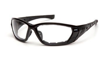 Окуляри захисні з ущільнювачем Pyramex Atrex Gray (clear) Anti-Fog, прозорі в сірій оправі PM-ARTX-CL1 фото