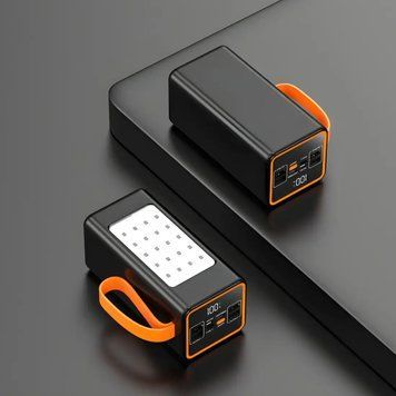 Повербанк 100000 mAh з LED-ліхтариком і швидкою зарядкою Hoco JA88A 22.5W 87448471 фото
