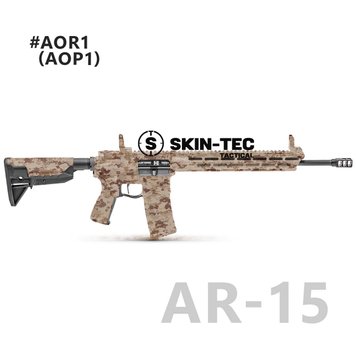 Камуфляж зброї, Skin-Tec Tactical, "AOR1" AR-15 skintec.aor1 фото