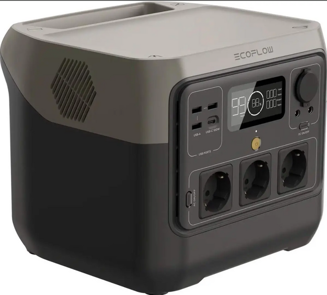 EcoFlow River 2 Pro 800 Вт, 768 Вт/год (електростанція для дому, UPS, ДБЖ) EU 4214342 фото