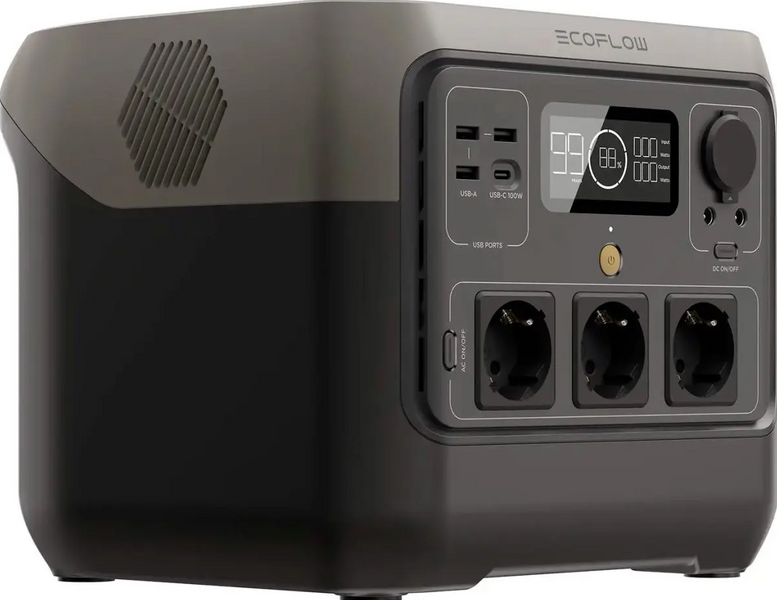 EcoFlow River 2 Pro 800 Вт, 768 Вт/год (електростанція для дому, UPS, ДБЖ) EU 4214342 фото