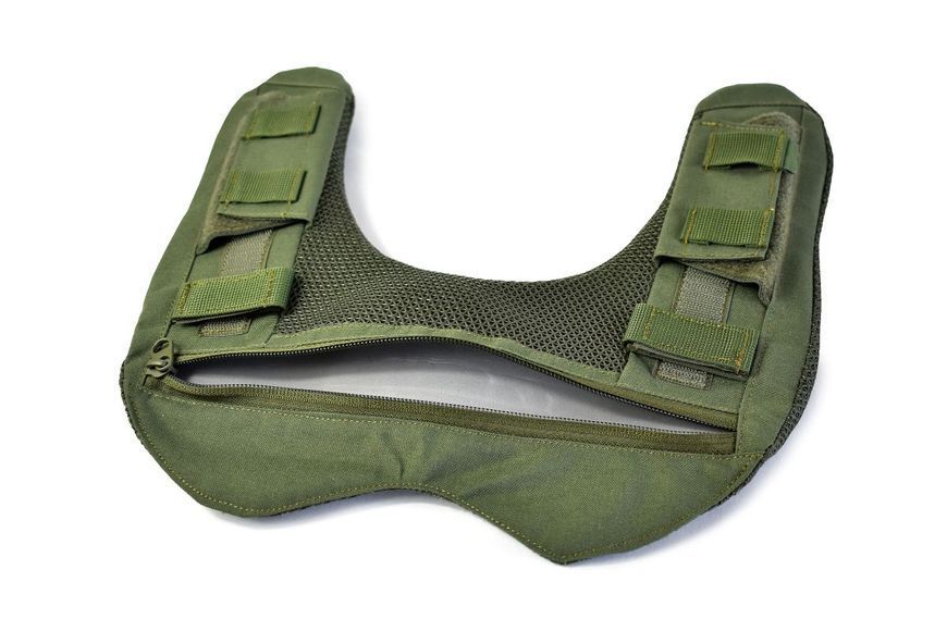 Пом'якшувальна плечова система до плитоноски (Демпфер плечовий) Comfort Pro. Ranger Green 280 фото