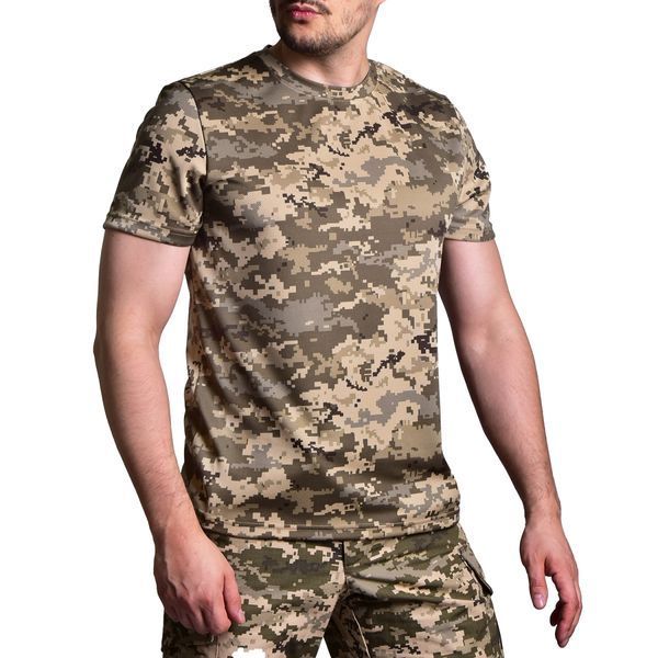 Футболка Coolmax Tactical air Tee. Колір Піксель S 1610 фото