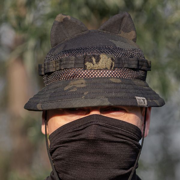 Вухата панама Black Multicam l O-PNM-B-L фото