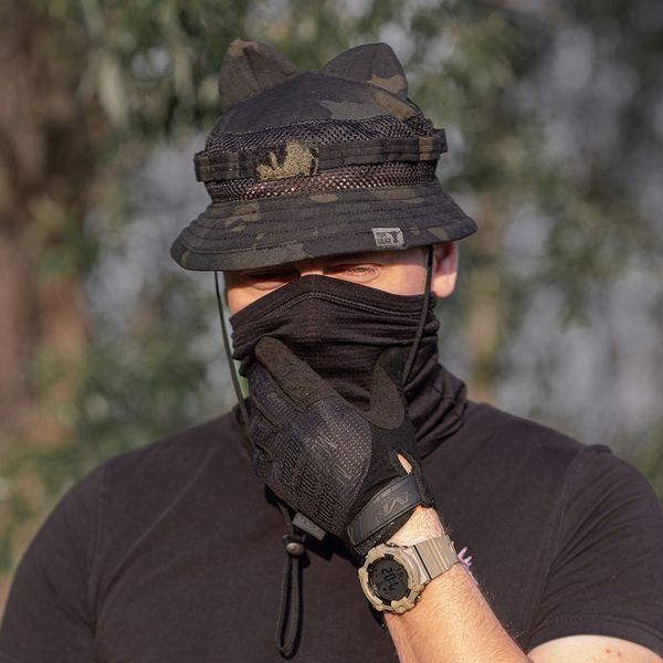 Вухата панама Black Multicam l O-PNM-B-L фото