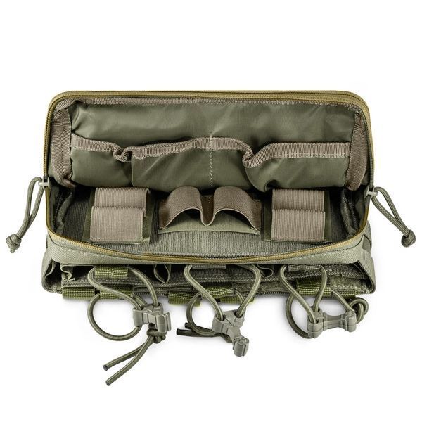Адмін-підсумок під 3 магазини AK/AR Tactical Series. Cordura 1000. Колір Ranger Green 3920 фото