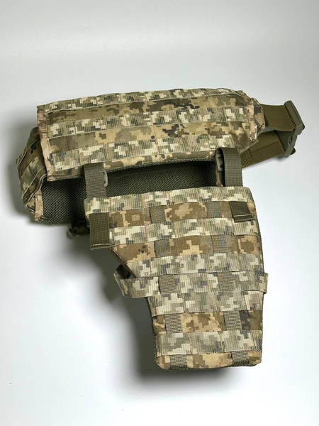 Модульний тактичний пояс піксель на 2 Molle К-025.2 фото