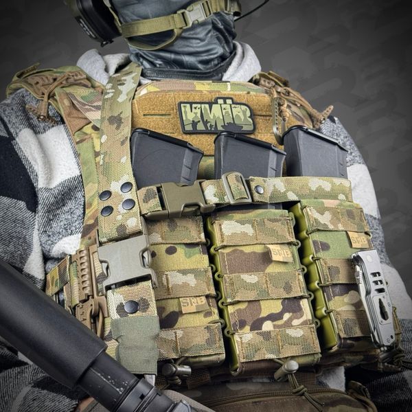 Ремінь збройовий одно/двоточковий RAGNAROK "ODIN" Gen.II carbine Мультикам ODIN-CARBINE-M фото