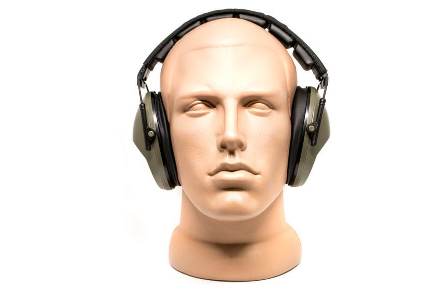 Навушники захисні Venture Gear VGPM9022C (захист NRR 24 dB), оливкові + беруші в комплекті VG-MUF-PM9022C фото