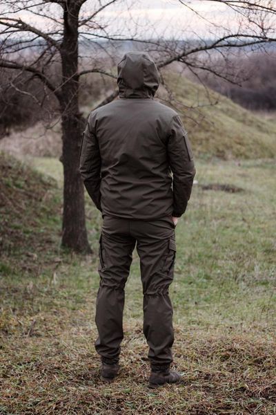 Зимова військова куртка Soft Shel (софтшел) хакі 1364720 фото
