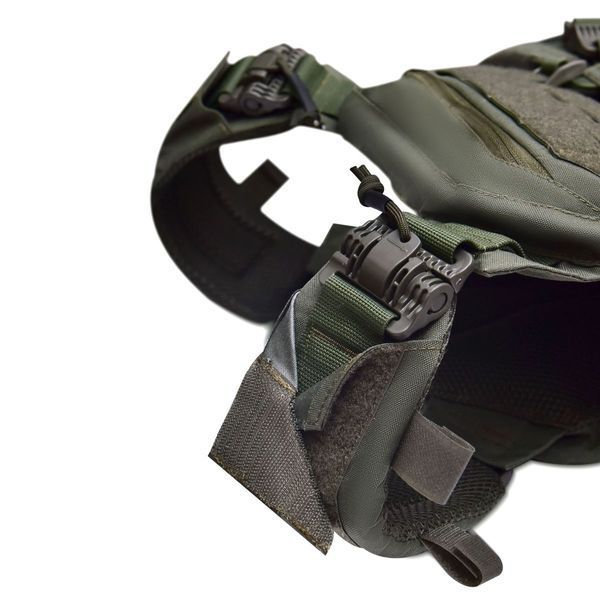 Плитоноска Bronya Kyiv MPS М8 PRO. Cordura 1000. Колір Ranger Green 184 фото
