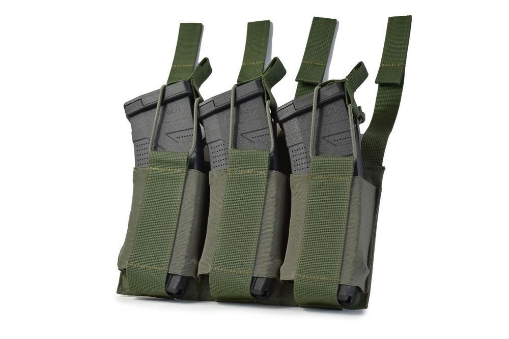 Еластичний потрійний підсумок для магазинів Bronya Kyiv Elastic Triple. Cordura 1000. Колір Ranger Green 354 фото