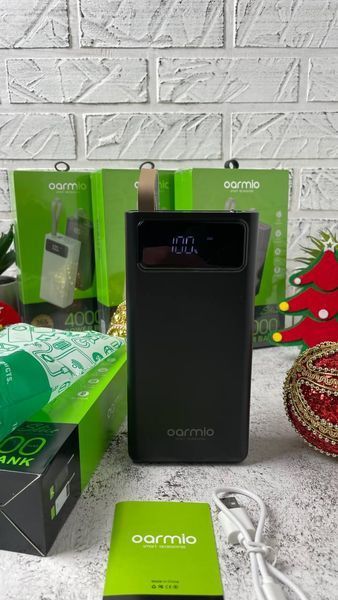 Зарядний пристрій Power bank OARMIO 40000 mAh Black 80581123 фото