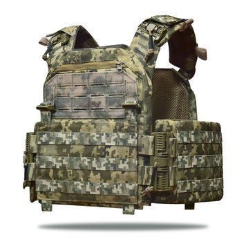 Плитоноска Bronya Kyiv MPS М8 PRO. Cordura 1000. Колір Піксель (mm14) 182 фото