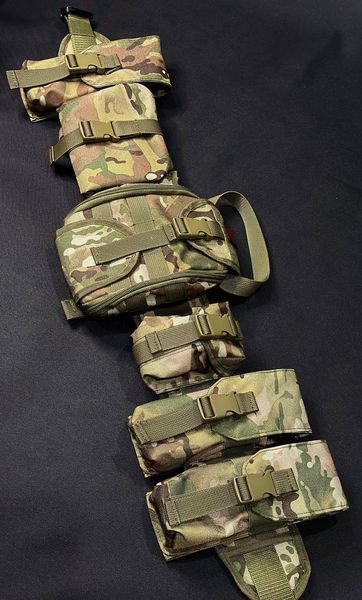 Розвантажувальний ремінь РПС + 6 підсумків мультикам та піксель 1050 али фото