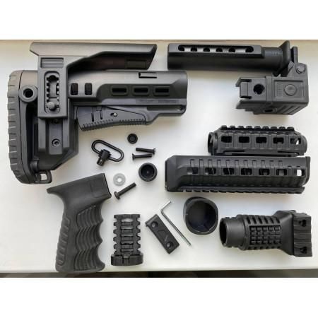 Обвіс від DLG Tactical для АК 47/ АК 74 Чорний 1844960 фото