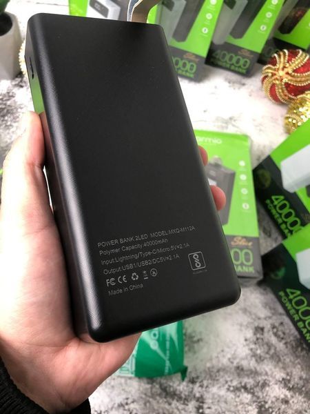 Зарядний пристрій Power bank OARMIO 40000 mAh Black 80581123 фото