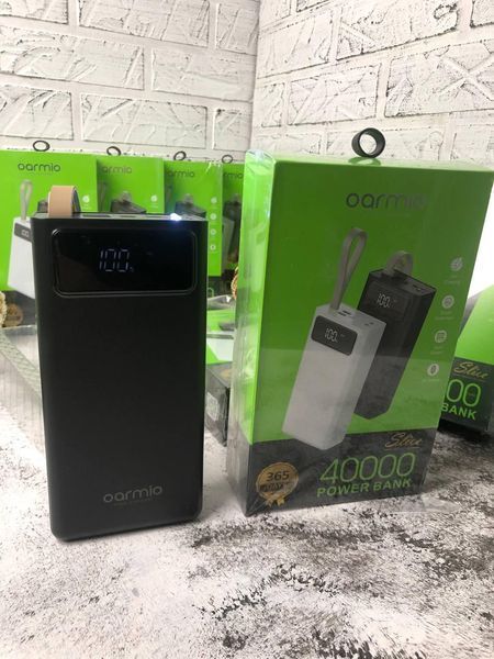 Зарядний пристрій Power bank OARMIO 40000 mAh Black 80581123 фото