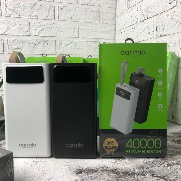 Зарядний пристрій Power bank OARMIO 40000 mAh Black 80581123 фото