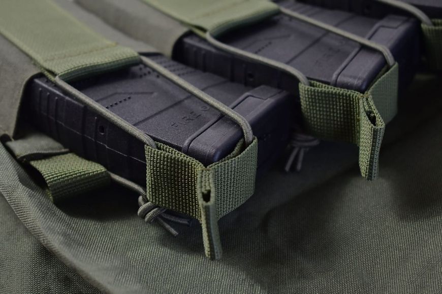 Еластичний потрійний підсумок для магазинів Bronya Kyiv Elastic Triple. Cordura 1000. Колір Ranger Green 354 фото