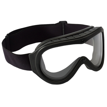 Маска тактична, CHRONOSOFT, Bolle Safety, Black with Transparent Lens CHROKADESI фото