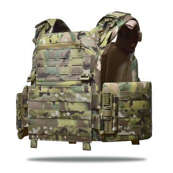 Плитоноска під плити XL Bronya Kyiv MPS М8 PRO. Cordura 1000. Колір Мультикам 225 фото