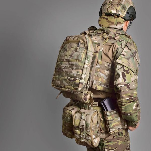 Плитоноска під плити XL Bronya Kyiv MPS М8 PRO. Cordura 1000. Колір Мультикам 225 фото