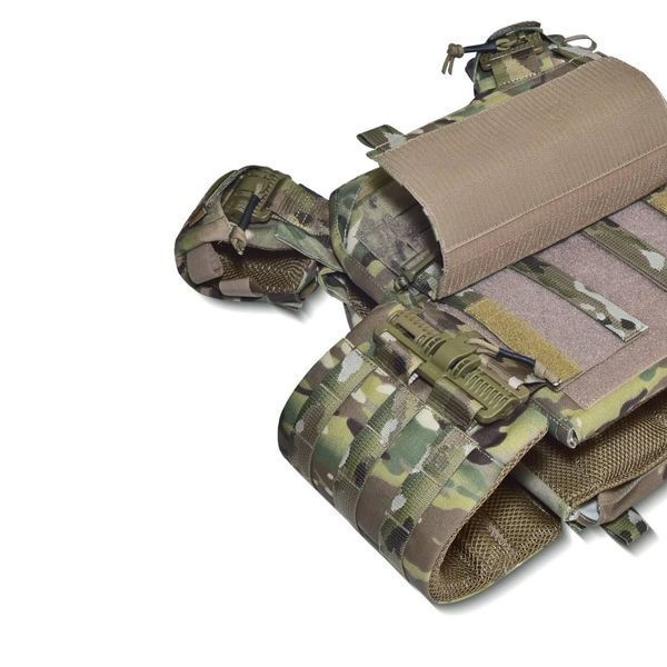 Плитоноска під плити XL Bronya Kyiv MPS М8 PRO. Cordura 1000. Колір Мультикам 225 фото