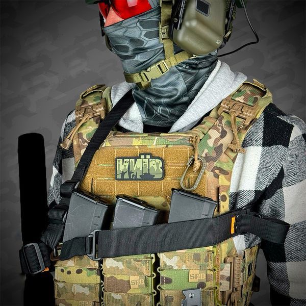 Ремінь збройовий одно/двоточковий з додатковим кріпленням RAGNAROK "TYR" carbine чорний TYR5 фото