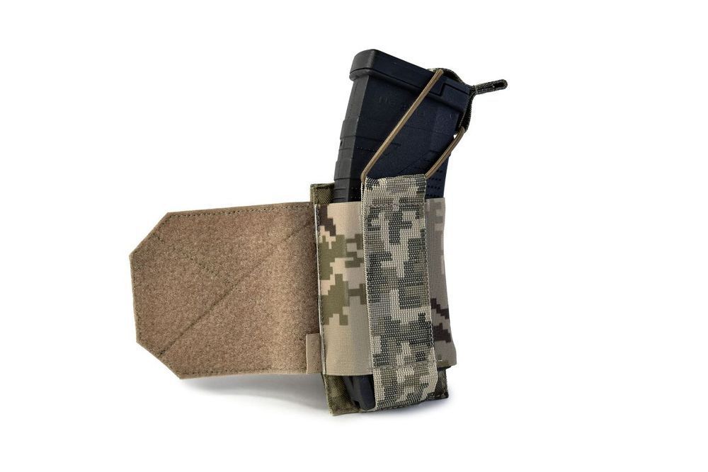 Еластичний бічний лівий підсумок для магазинів на липучці Elastic L. Cordura 1000. Колір Піксель (mm14) 364 фото