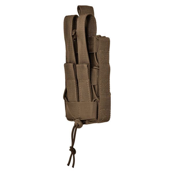 Підсумок для магазинів одинарний відкритий тканевий Stealth PRO. Cordura 1000. Колір Койот 4953 фото