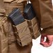 Підсумок для магазинів одинарний відкритий тканевий Stealth PRO. Cordura 1000. Колір Койот 4953 фото 3
