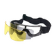 Окуляри + змінні лінзи, Італія, Goggles, Black gl0002 фото 2