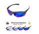 Окуляри фотохромні (захисні) Global Vision Hercules-7 Photochromic Anti-Fog (G-Tech&trade; blue), фотохромні дзеркальні сині 1ГЕР724-90 фото 1