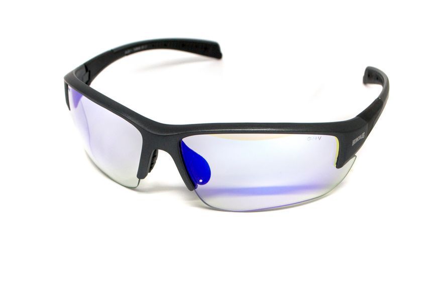 Окуляри фотохромні (захисні) Global Vision Hercules-7 Photochromic Anti-Fog (G-Tech&trade; blue), фотохромні дзеркальні сині 1ГЕР724-90 фото