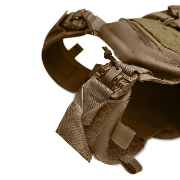 Плитоноска Bronya Kyiv MPS М8 PRO. Cordura 1000. Колір Койот 221 фото
