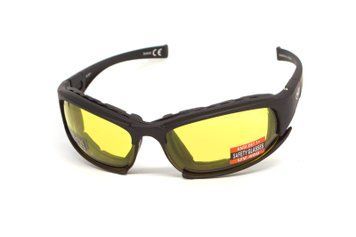 Окуляри захисні з ущільнювачем Global Vision Assault (yellow) Anti-Fog, жовті GV-ASSA-AM1 фото