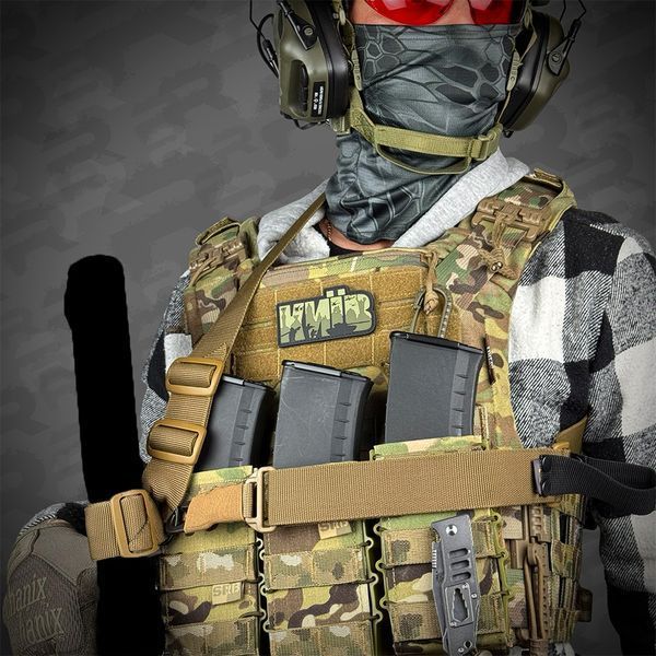 Ремінь збройовий одно/двоточковий з додатковим кріпленням RAGNAROK "TYR" carbine койот TYR4 фото