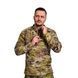 Базова флісова кофта base Tactical Series. Колір Мультикам S 2246 фото 2