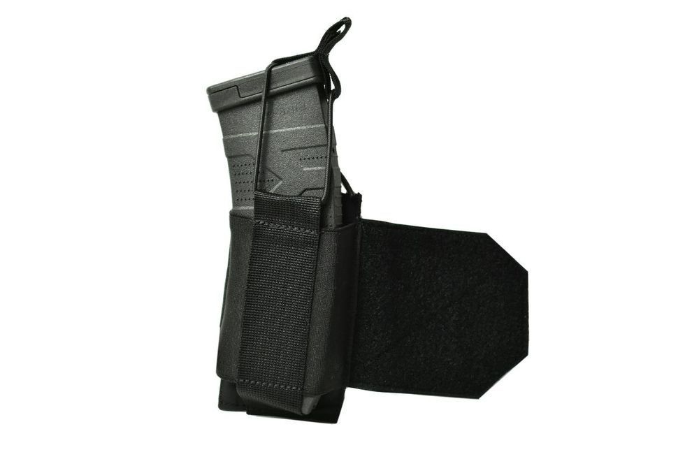Еластичний бічний правий підсумок для магазинів на липучці Elastic R. Cordura 1000. Колір Чорний 367 фото