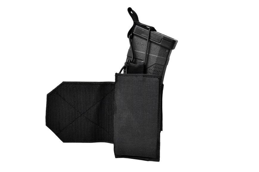 Еластичний бічний правий підсумок для магазинів на липучці Elastic R. Cordura 1000. Колір Чорний 367 фото