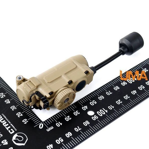 Ліхтар тактичний універсальний на шолом Sidewinder MPLS WADSN 5 LED + IFF -маячок, койот (батарейки в комплект не входять) 010728uma фото