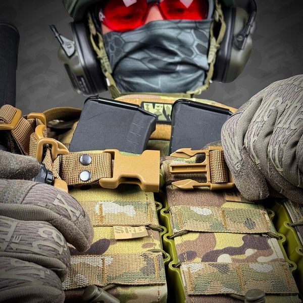 Ремінь збройовий триточковий RAGNAROK "Hel" Gen.II sling Койот HEL-SLING-K фото
