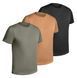 Комплект футболок Coolmax Tactical air Tee. Кольори Олива, Койот, Чорний 3шт S 5731 фото 1