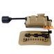 Ліхтар тактичний універсальний на шолом Sidewinder MPLS WADSN 5 LED + IFF -маячок, койот (батарейки в комплект не входять) 010728uma фото 4