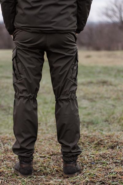 Зимові військові штани Soft Shel (софтшел) хакі 1373126 фото
