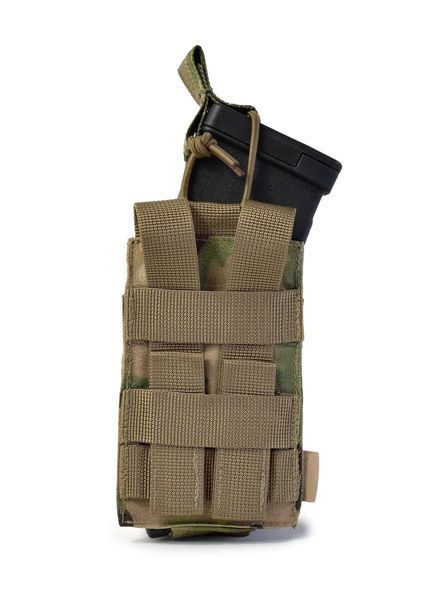 Еластичний одинарний підсумок для магазинів Elastic. Cordura 1000. Колір Мультикам 350 фото