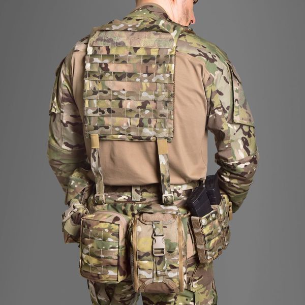 Тактичний пояс Bronya Kyiv Warbelt. Cordura 1000. Колір Мультикам S/M 249 фото