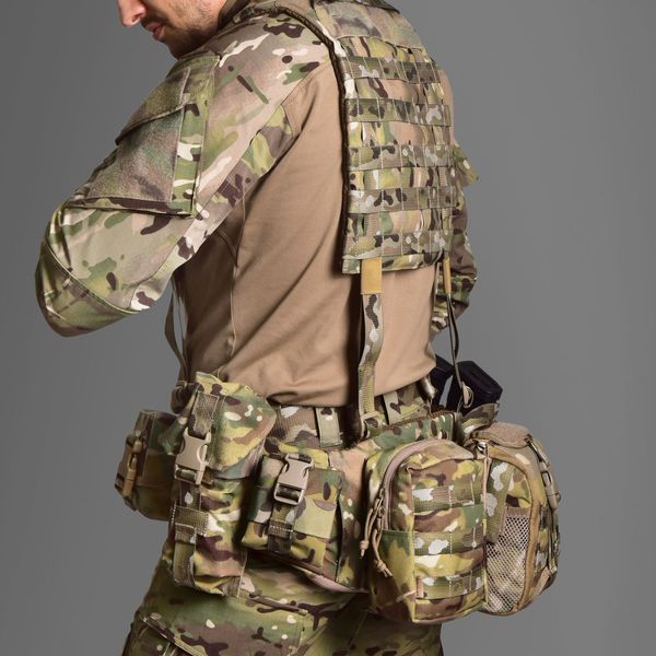 Тактичний пояс Bronya Kyiv Warbelt. Cordura 1000. Колір Мультикам S/M 249 фото