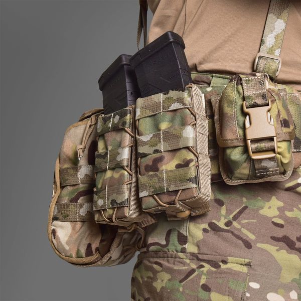 Тактичний пояс Bronya Kyiv Warbelt. Cordura 1000. Колір Мультикам S/M 249 фото